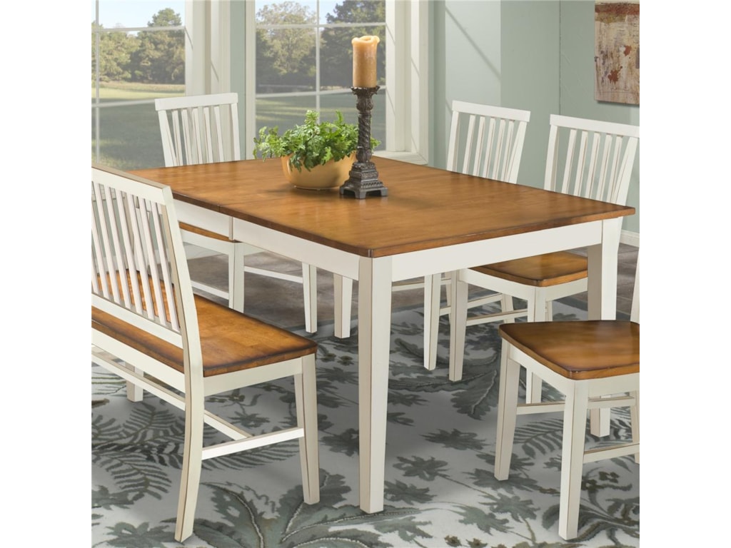 Intercon ArlingtonFour Shaker Leg Dining Table