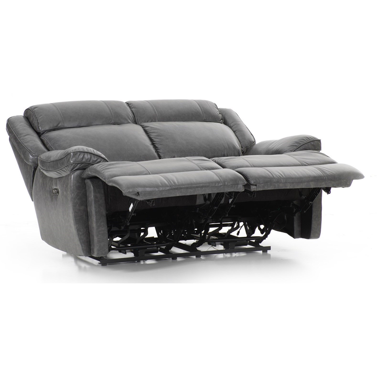 Intercon Avalon Casual Dual Power Reclining Loveseat With Power Headrest And Usb Port Wilson S Furniture Reclining Loveseats