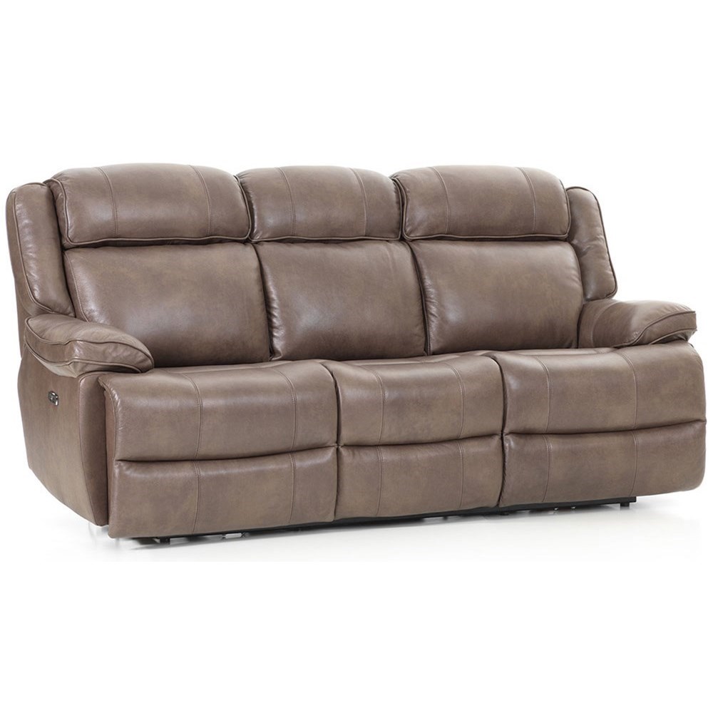 Intercon Avalon Casual Dual Power Reclining Sofa With Power