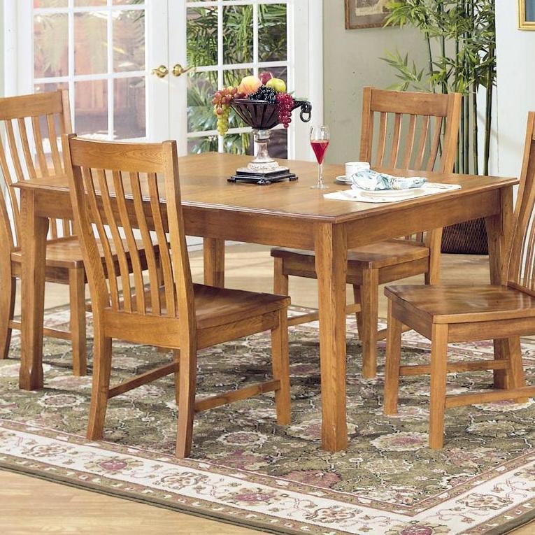 Intercon CambridgeSolid Oak Top Table