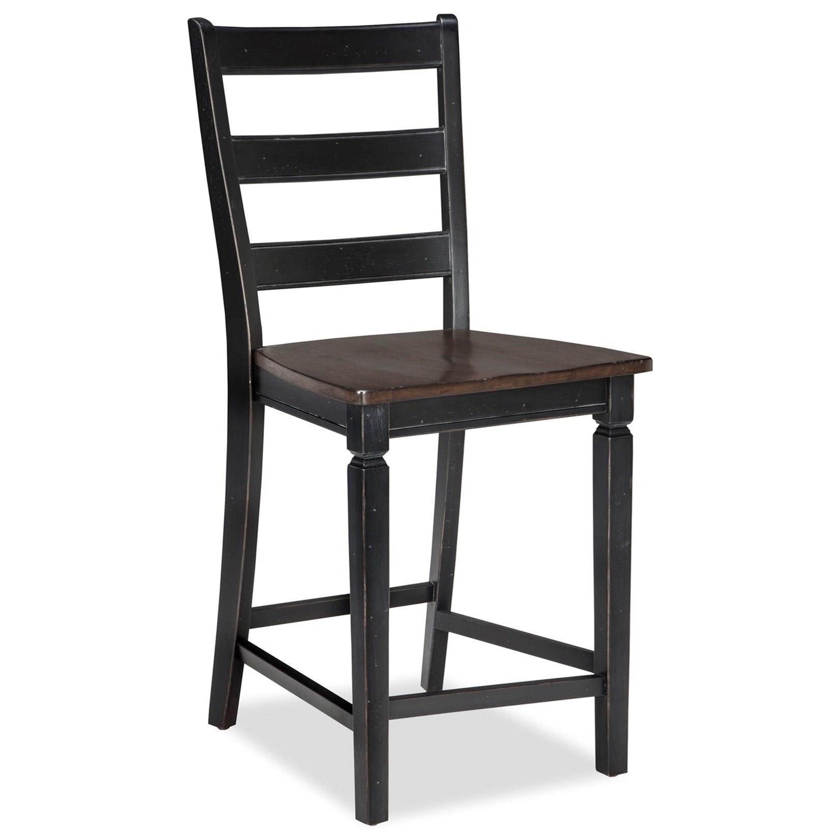 Vfm Signature Glennwood Cottage Ladder Back Counter Height