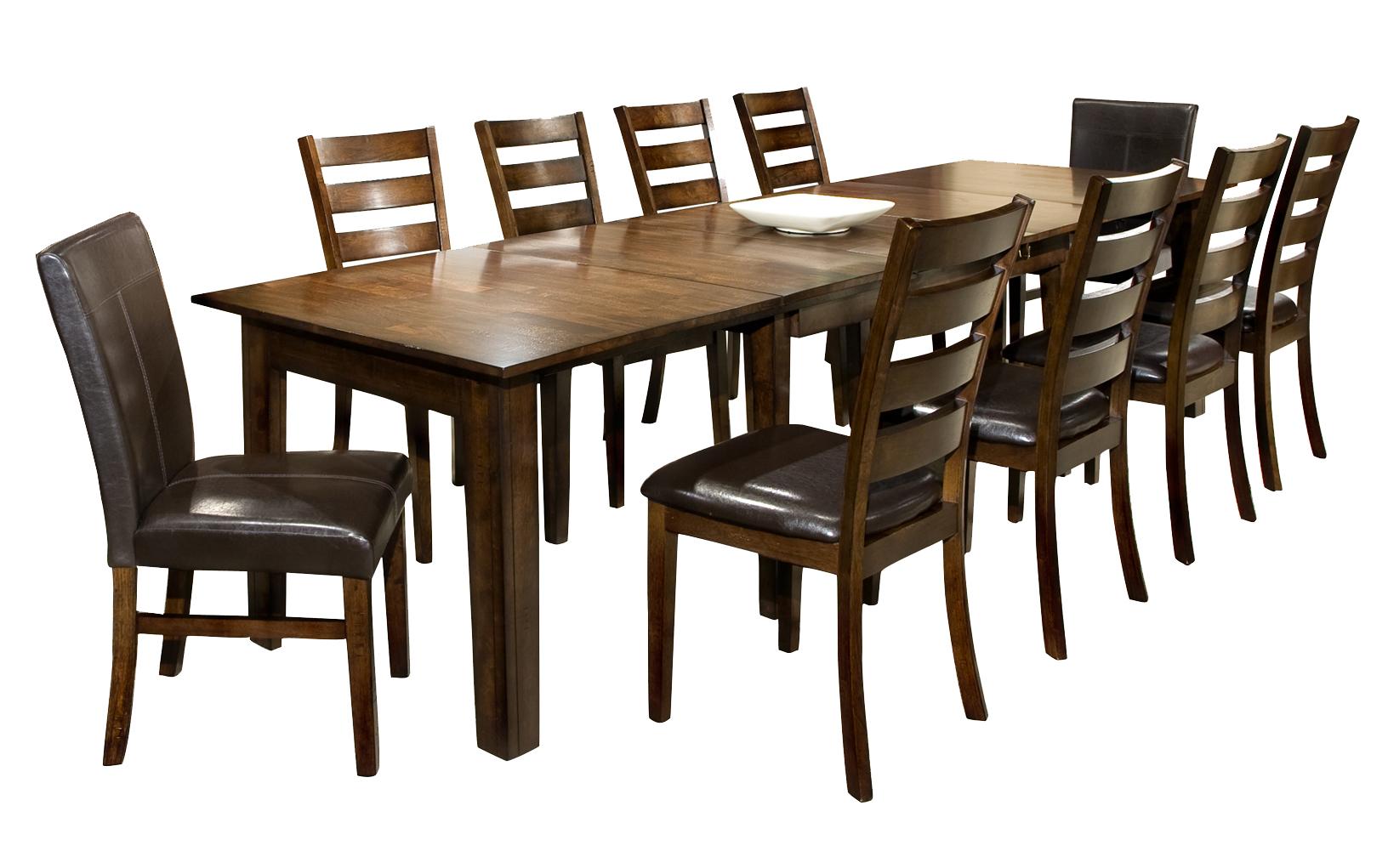 Intercon Kona Dining Table With Three 22 Inch Leaves Wayside Furniture Dining Tables