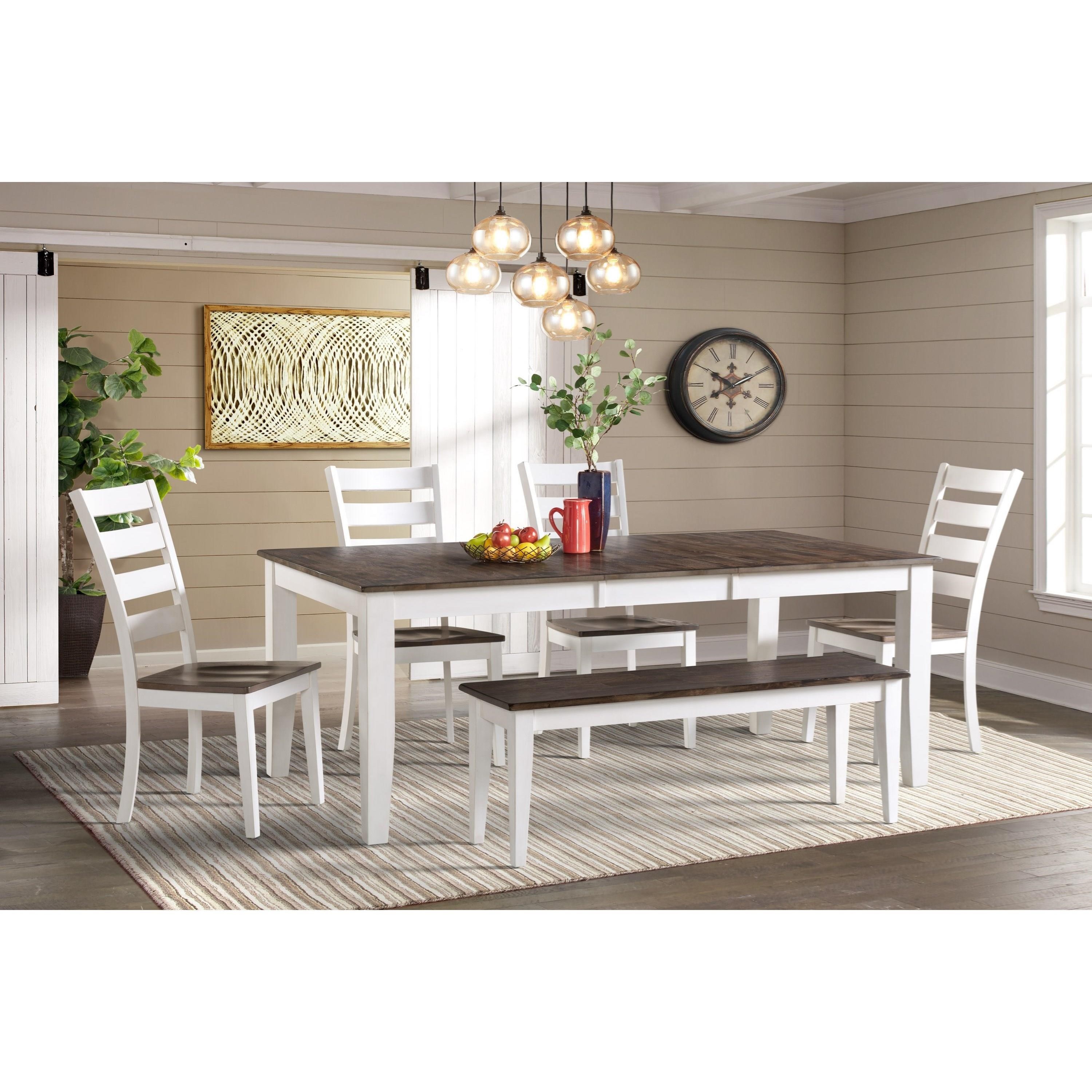 Intercon Kona Solid Mango Wood Dining Table With Butterfly Leaf Rife S Home Furniture Dining Tables