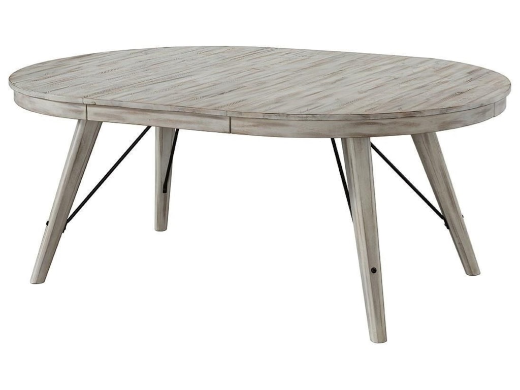 Intercon Modern Rustic Contemporary Round Dining Table With Leaf Intercon Modern Rustic Round Dining Table
