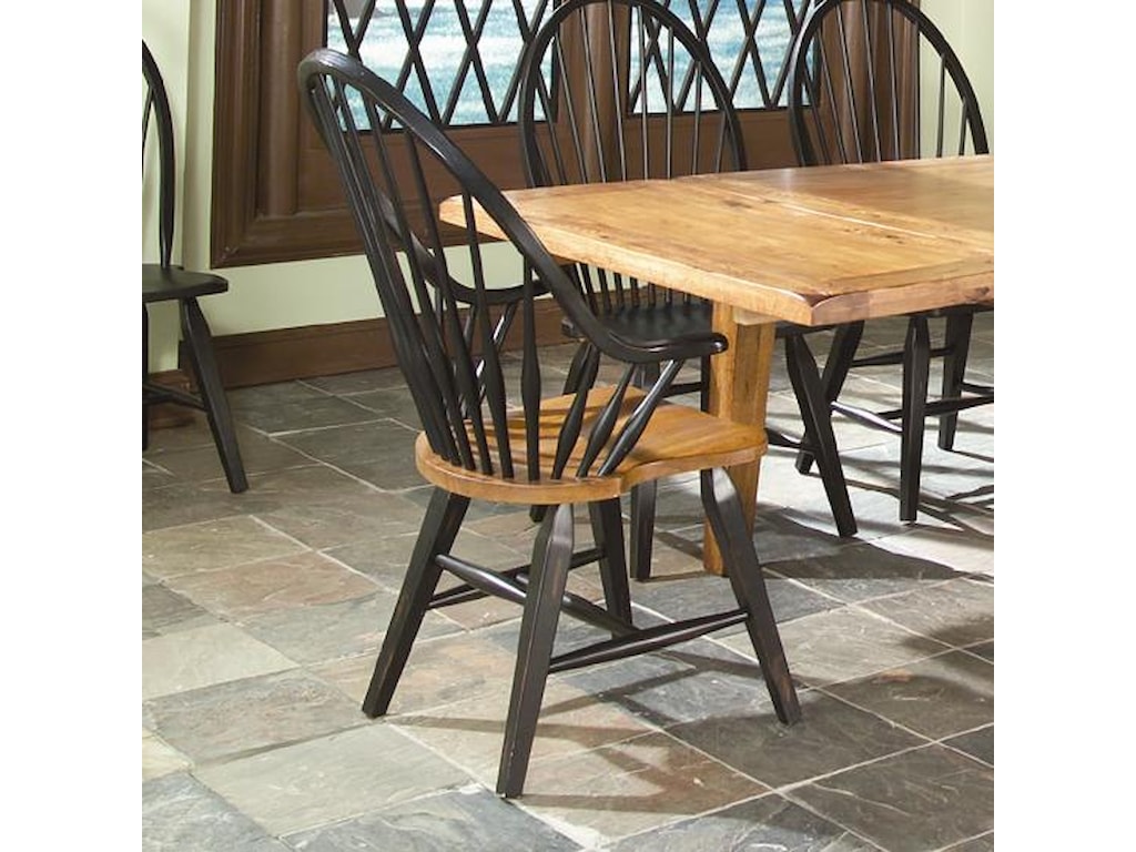 Intercon Rustic TraditionsRustic Windsor Arm Chair Intercon Rustic TraditionsRustic Windsor Arm Chair