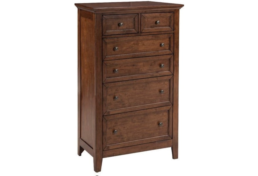 Tolson Transitional Chest Of Drawers With Cedar Bottom Panels