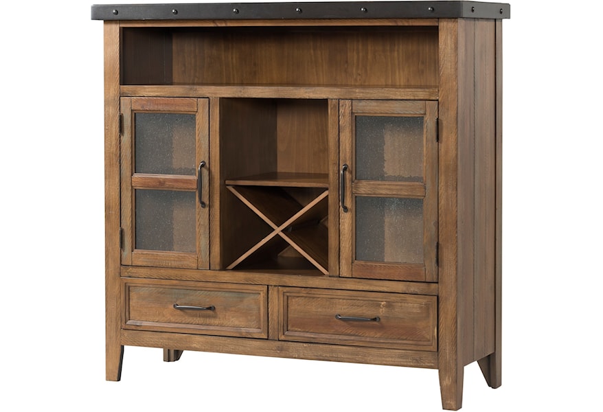Vfm Signature Taos Rustic Buffet With Removable Bottle Storage