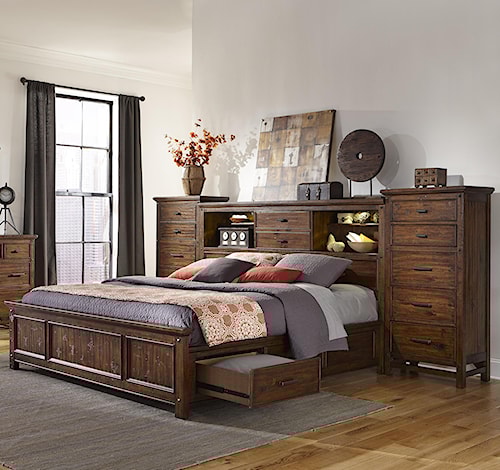 Intercon Wolf Creek Storage Bed Intercon Wolf Creek Storage Bed