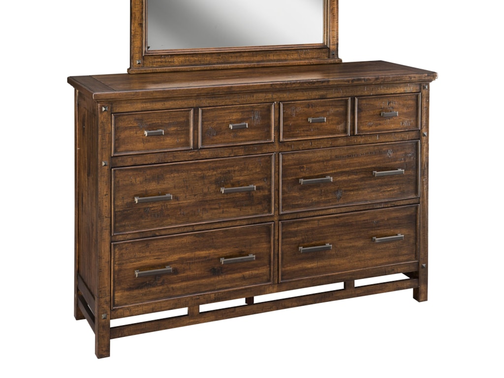 Intercon Wolf Creek Wk Br 6106 Vac C 6 Drawer Dresser Hudson S Intercon Wolf Creek6 Drawer Dresser