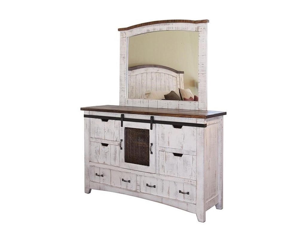 International Furniture Direct PuebloKing Bedroom Group