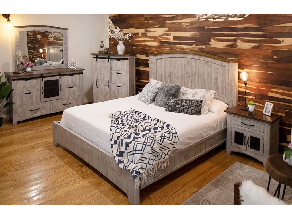 International Furniture Direct PuebloKing Bed