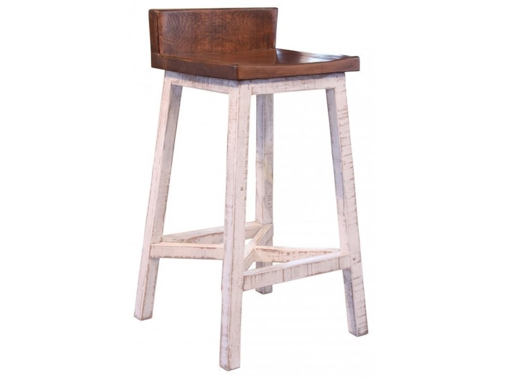 Pueblo Solid Wood Bar Stool By International Furniture Direct At And Liancemart Pueblo Solid Wood Bar Stool By International Furniture Direct At And Liancemart