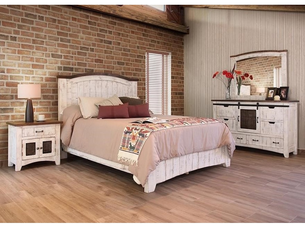 International Furniture Direct PuebloQueen Bed