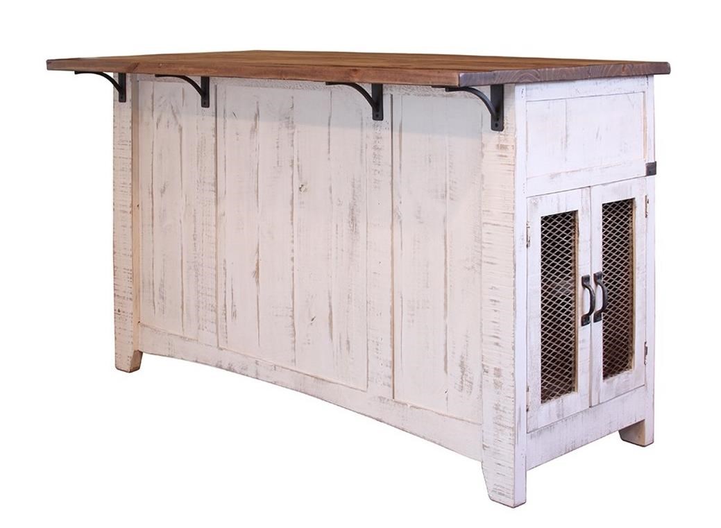 International Furniture Direct Pueblo Ifd360island Kitchen Island