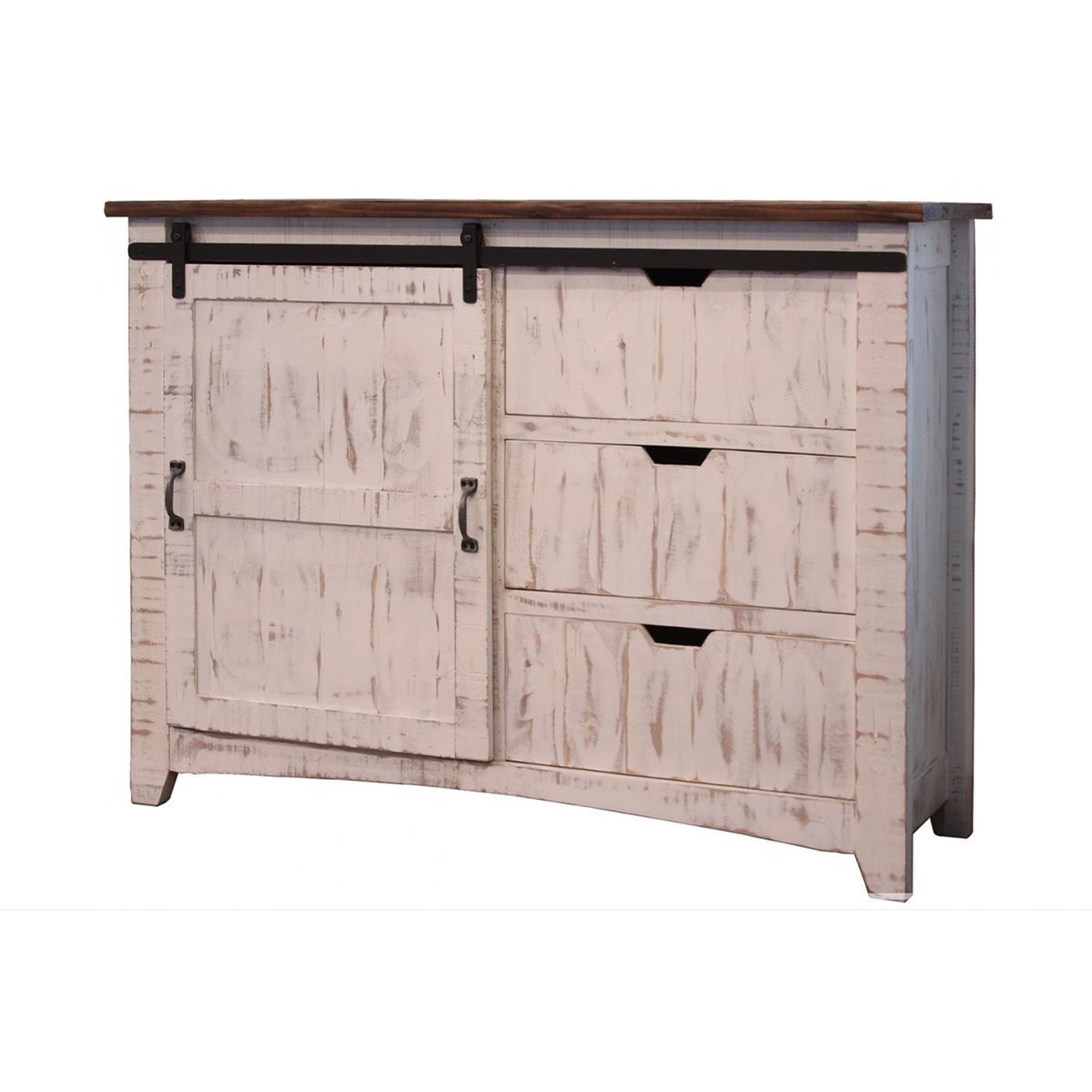 International Furniture Direct Pueblo Ifd361chest Rustic Chest