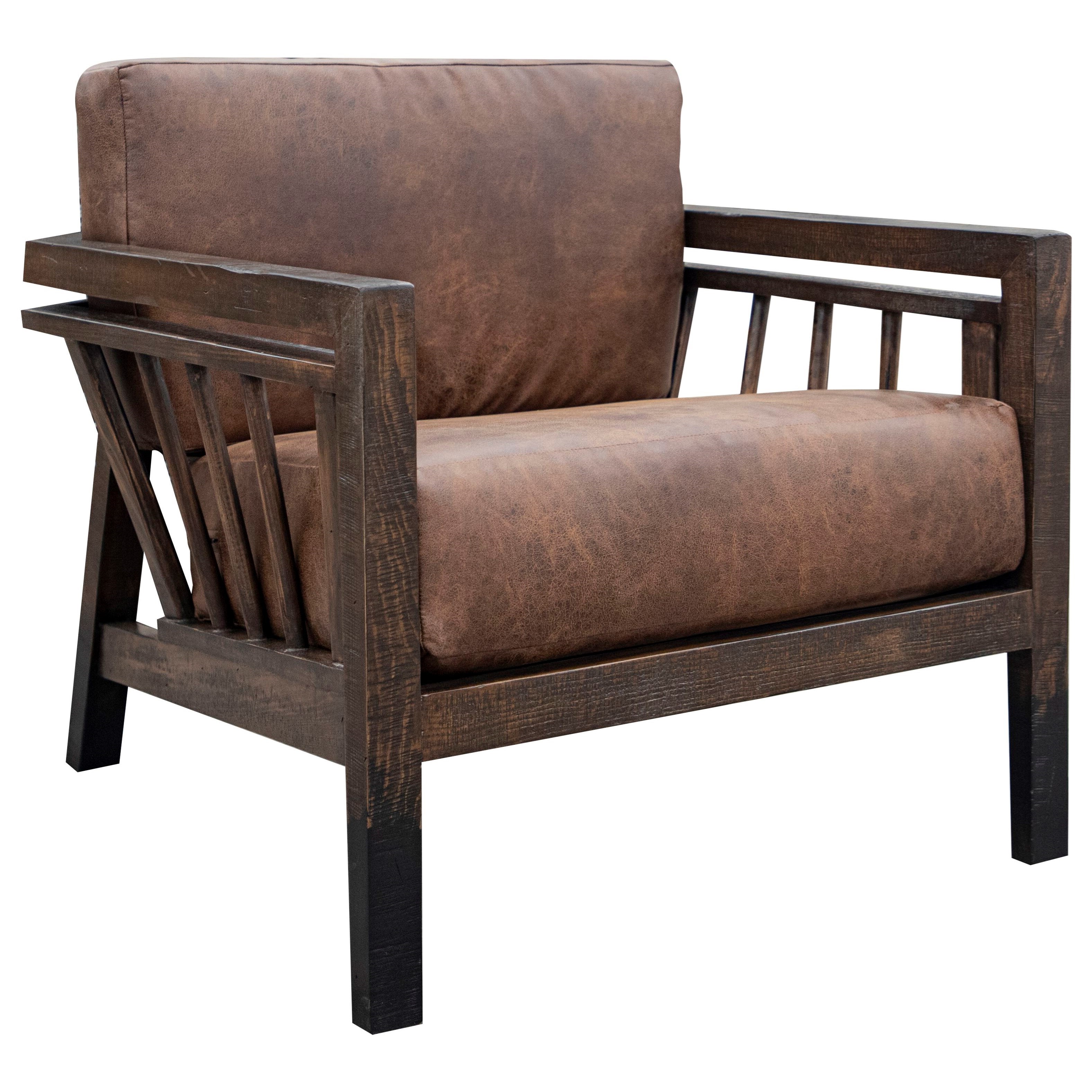 Pueblo Rustic Exposed Wood Arm Chair Sadler S Home Furnishings Exposed Wood Chairs
