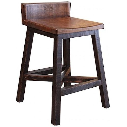 International Furniture Direct Pueblo 24 Counter Height Stool With Counter Height Stool International Furniture Direct Pueblo 24