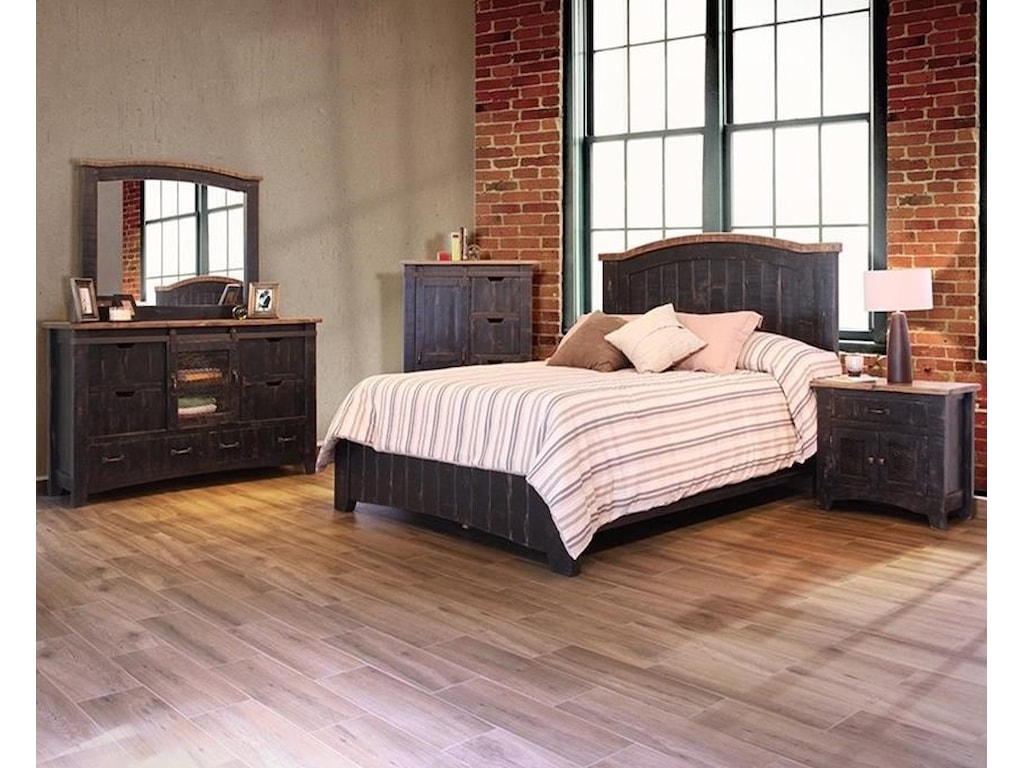 International Furniture Direct PuebloKing Bed