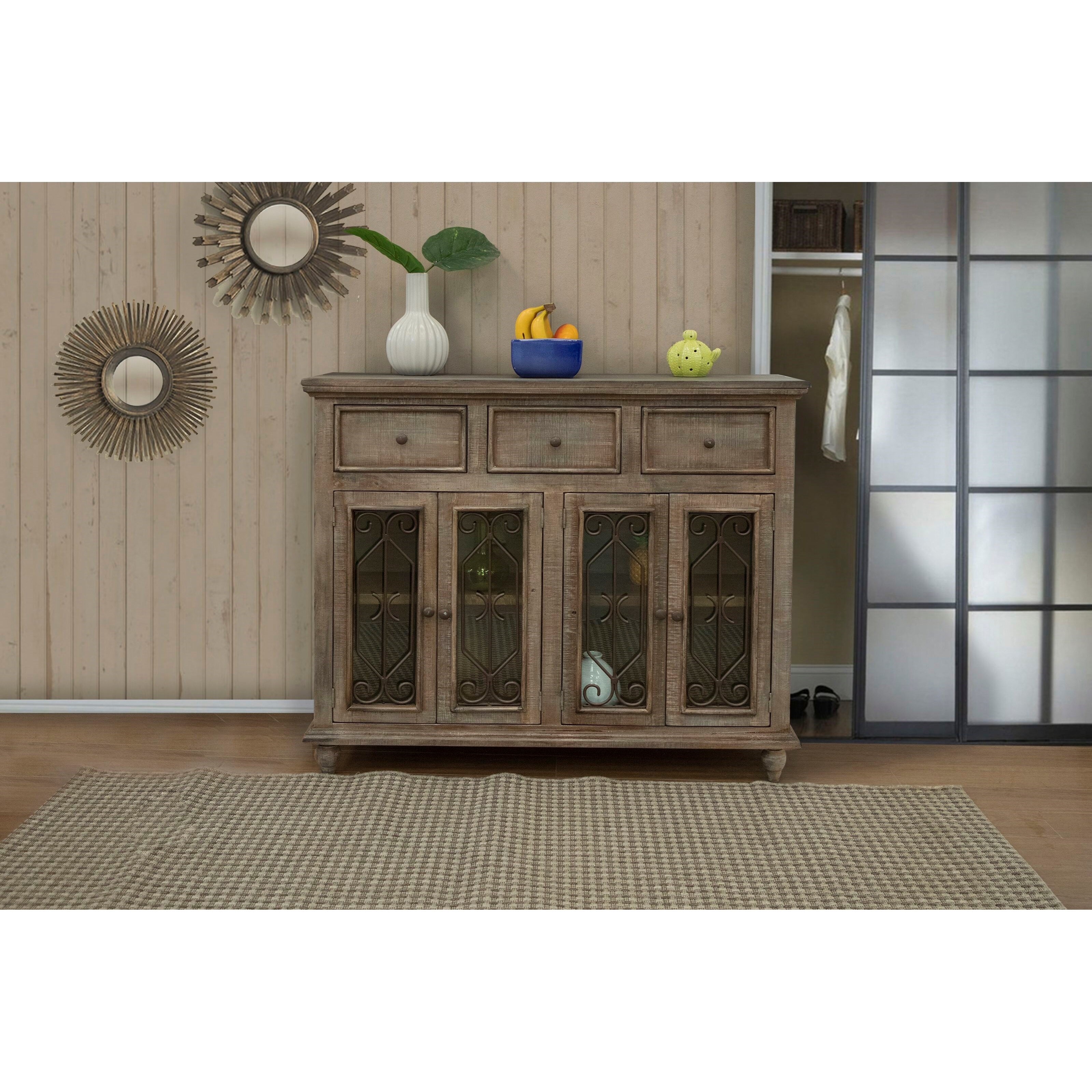International Furniture Direct San Angelo Ifd3801cns Rustic