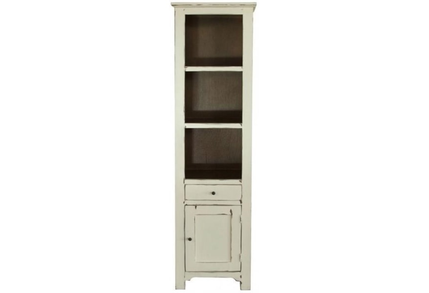 International Furniture Direct Rivera Ifd466bkcs V Solid Pine Open