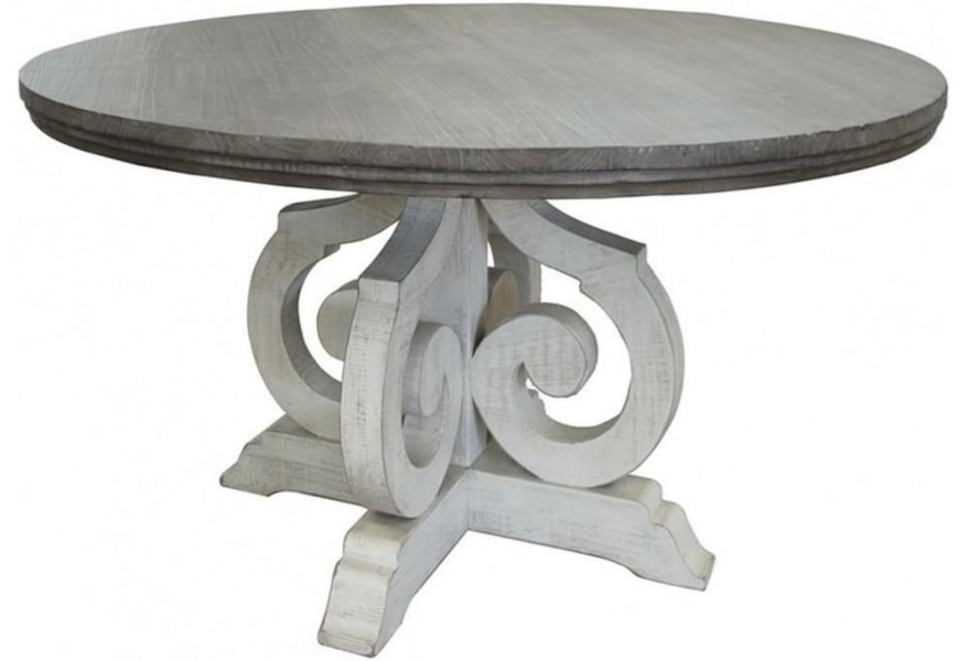 International Furniture Direct Stone 392446994 8 Piece Round Dining Room Table 6 Upholstered Ladder Back Side Chairs And Server Set Sam Levitz Furniture Dining 7 Or More Piece Sets International Furniture Direct Stone 392446994 8 Piece Round Dining Room Table 6 Upholstered Ladder Back Side Chairs And Server Set Sam Levitz Furniture Dining 7 Or More Piece Sets