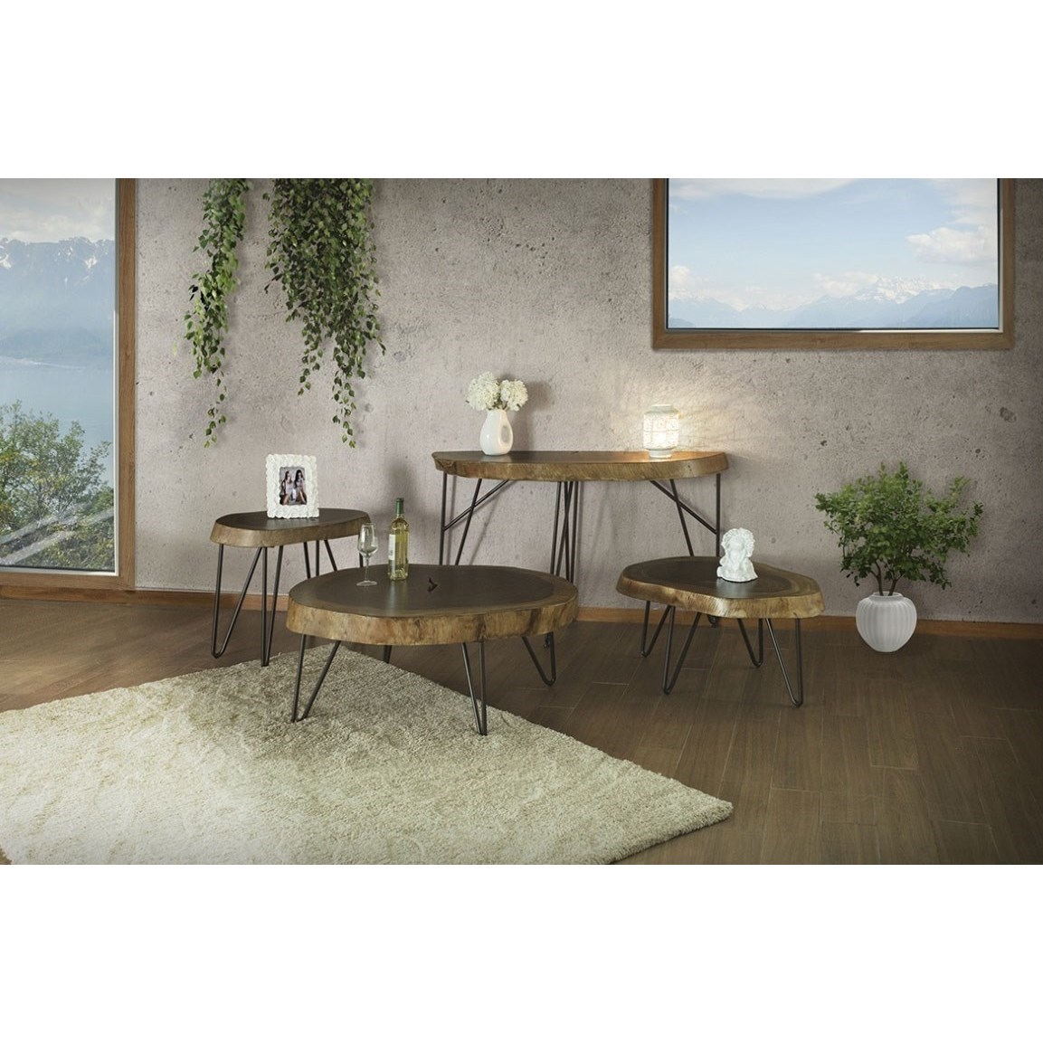 International Furniture Direct Vivo Occasional Table Group Dunk