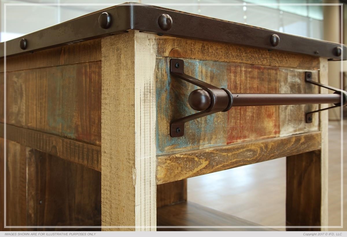 International Furniture Direct 900 Antique Kitchen Island Westrich Furniture Appliances Kitchen Islands