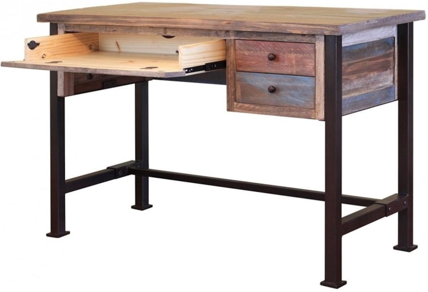 International Furniture Direct 900 Antique Writing Desk With