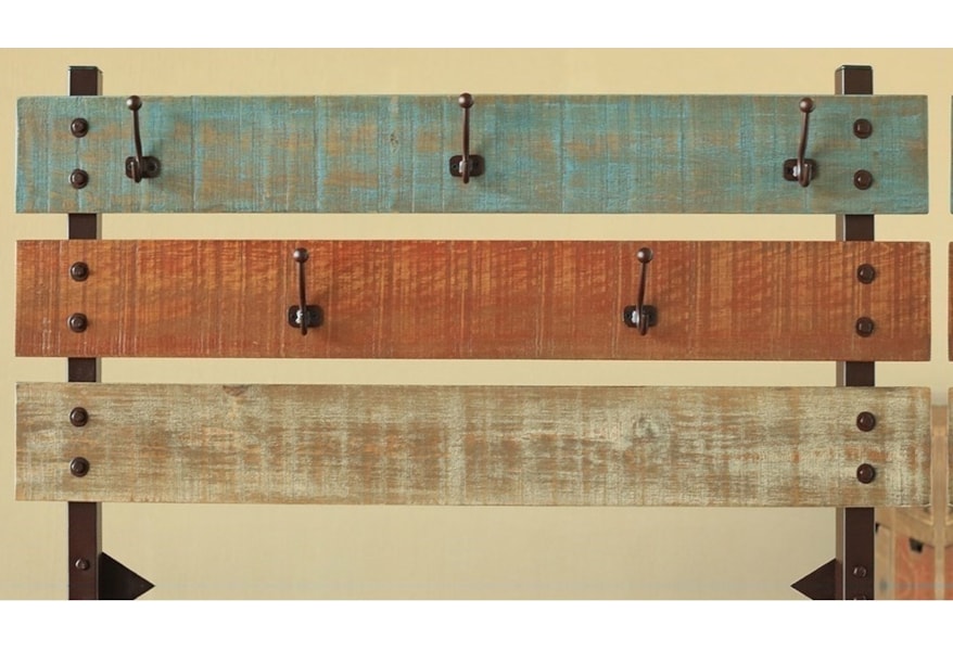 International Furniture Direct Antique Ifd967hall T Hall Tree With