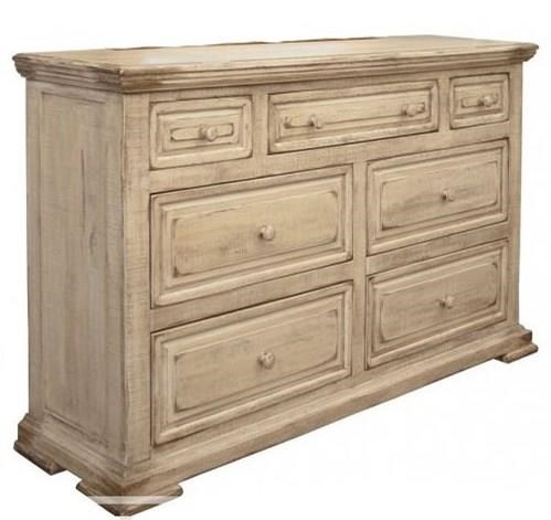 International Furniture Direct Carlotta Transitional 7 Drawer