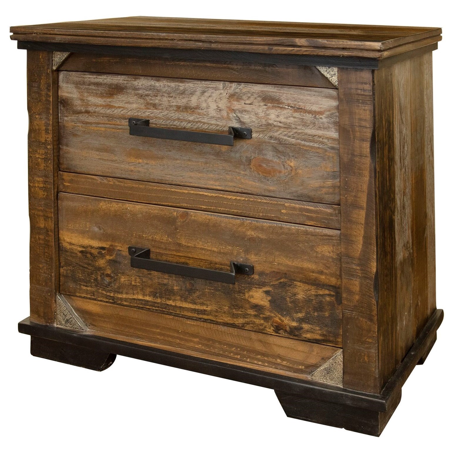 International Furniture Direct Driftwood Ifd2301nts Rustic