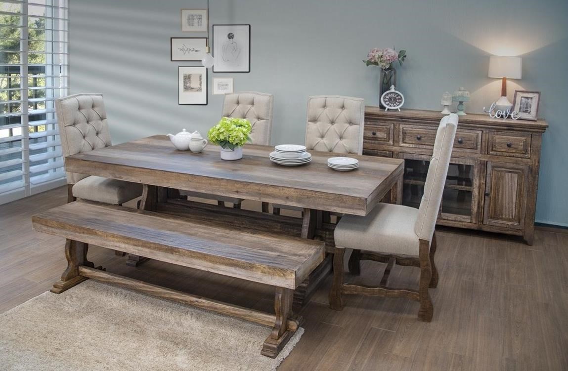 International Furniture Direct Marquez Dining Room Group Pedigo