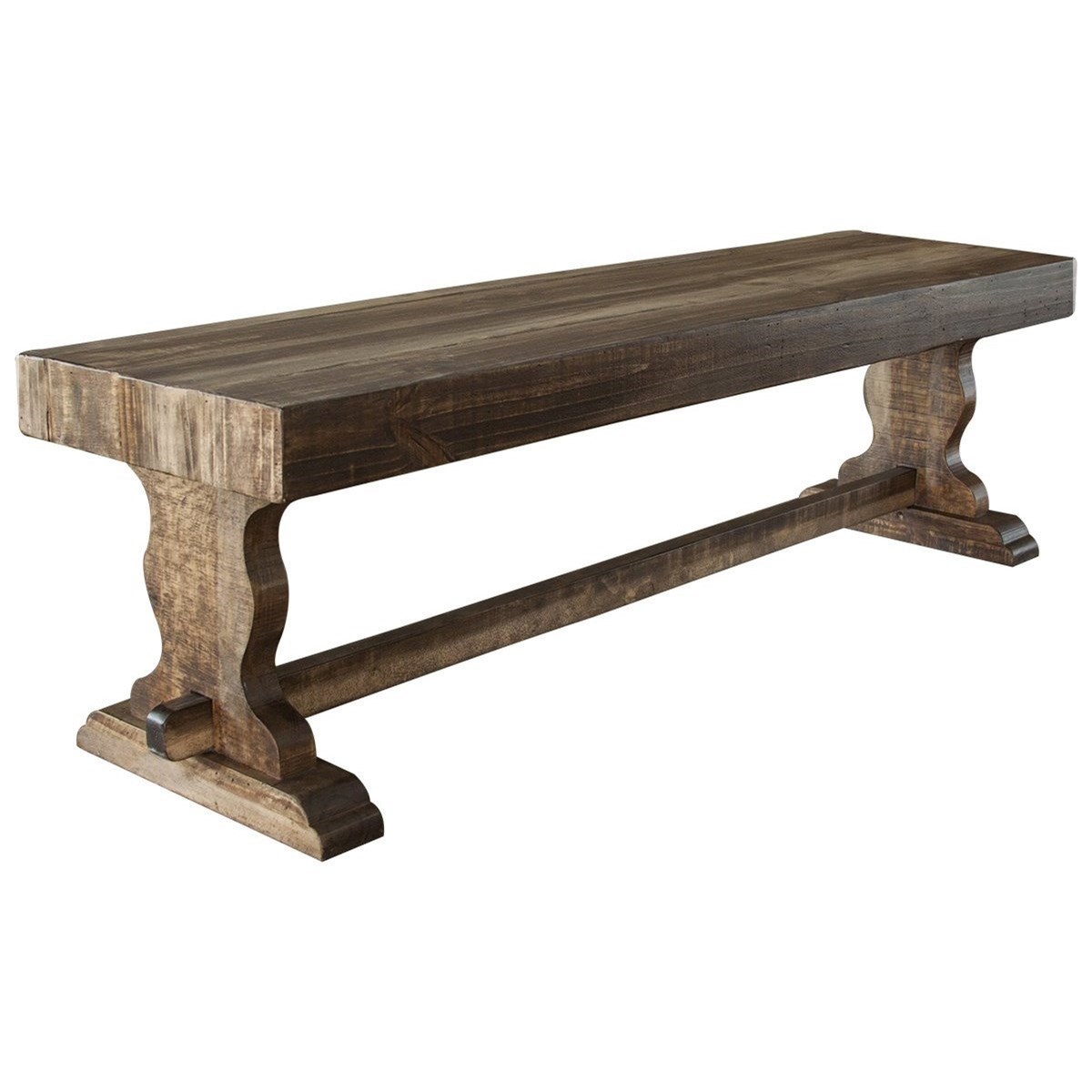 International Furniture Direct Marquez Ifd435bench Trestle Dining