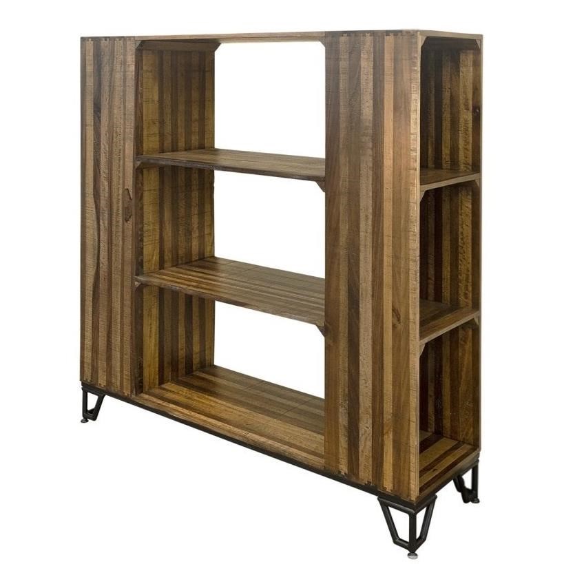 International Furniture Direct Maya Ifd7861bks55 Rustic 56 Open