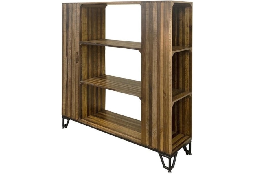 International Furniture Direct Maya Ifd7861bks55 Rustic 56 Open