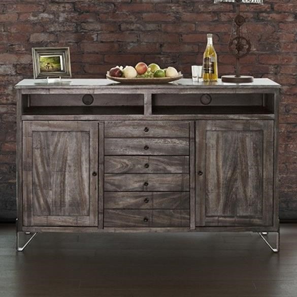 International Furniture Direct Moro Ifd686stand 60 Contemporary