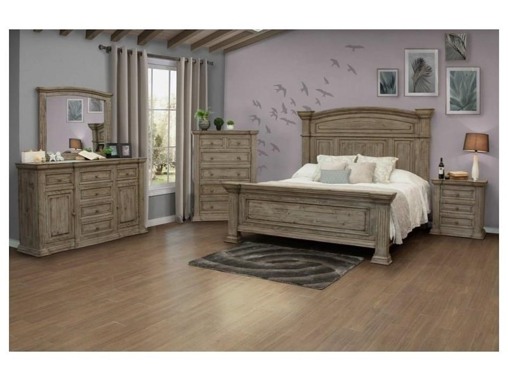 Palace Queen Bed Dresser Mirror And Nightstand Palace Queen Bed Dresser Mirror And Nightstand