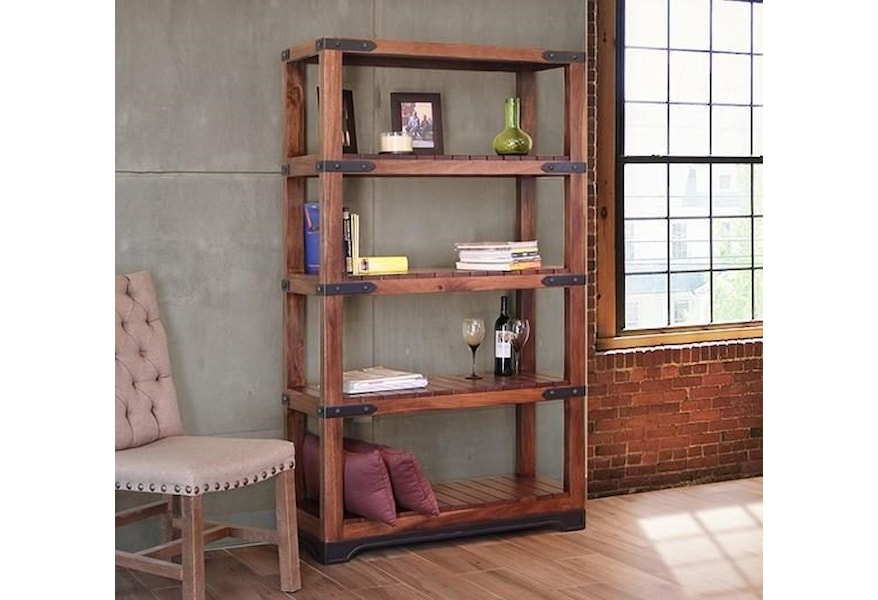 International Furniture Direct Parota Ifd866bkcs 70 70 Bookcase