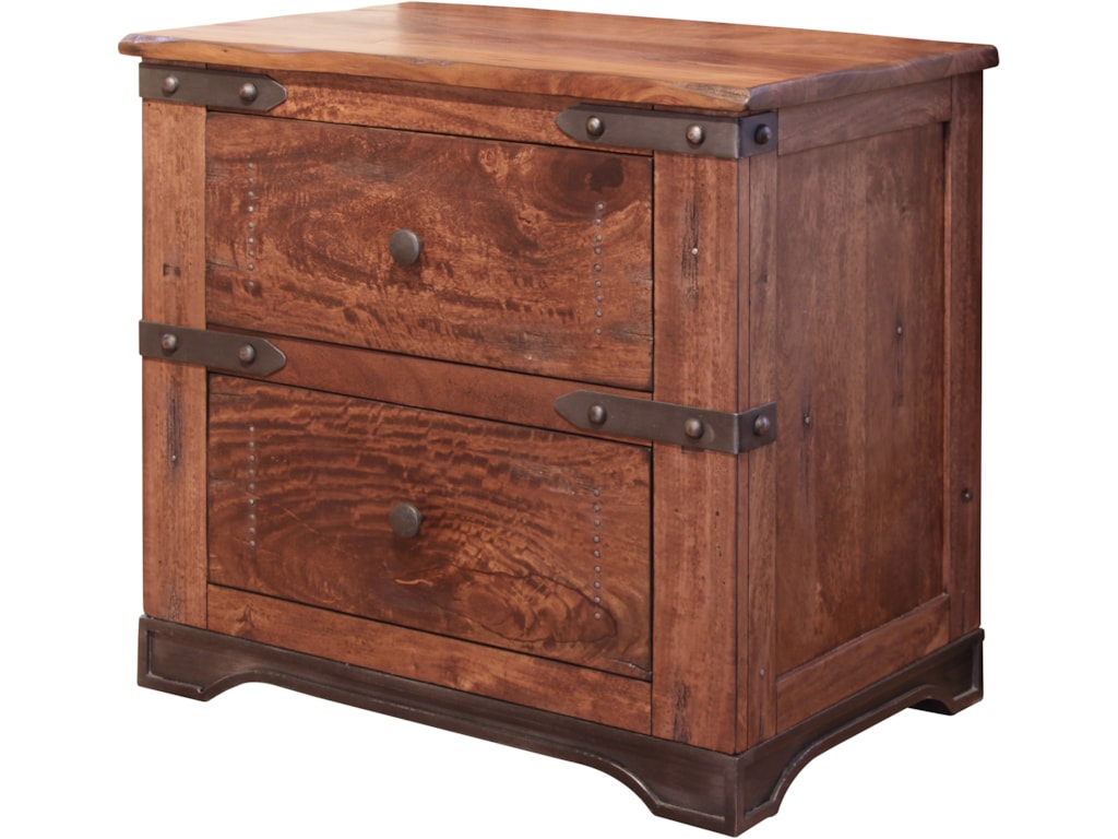 International Furniture Direct Parota Ifd866ntst 2 Drawer Nightstand International Furniture Direct Parota2 Drawer Nightstand