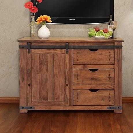 International Furniture Direct Parota Ifd866stand 50 50 Tv Stand With 3 Drawers Dunk Bright Furniture Tv Stands