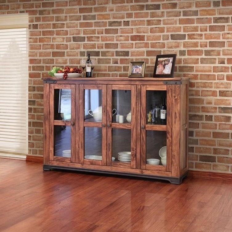 International Furniture Direct Parota Ifd867cons 70 Console Table