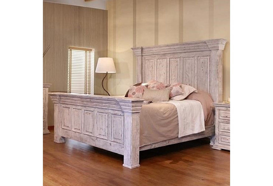 Featured image of post Distressed Wood Bed Frame