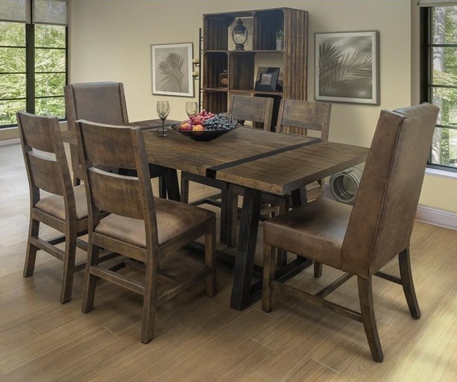 If Urban Art Contemporary 7 Piece Table And Chair Set Lindy S