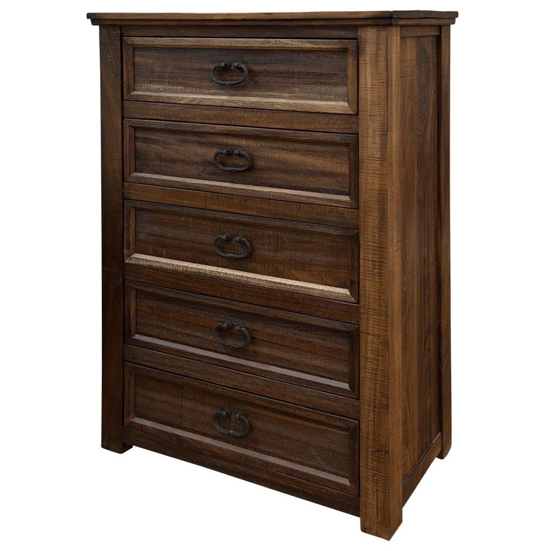 International Furniture Direct Walnut Ifd1101cht Transitional 5