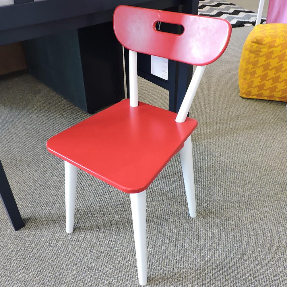 childrens white desk chair