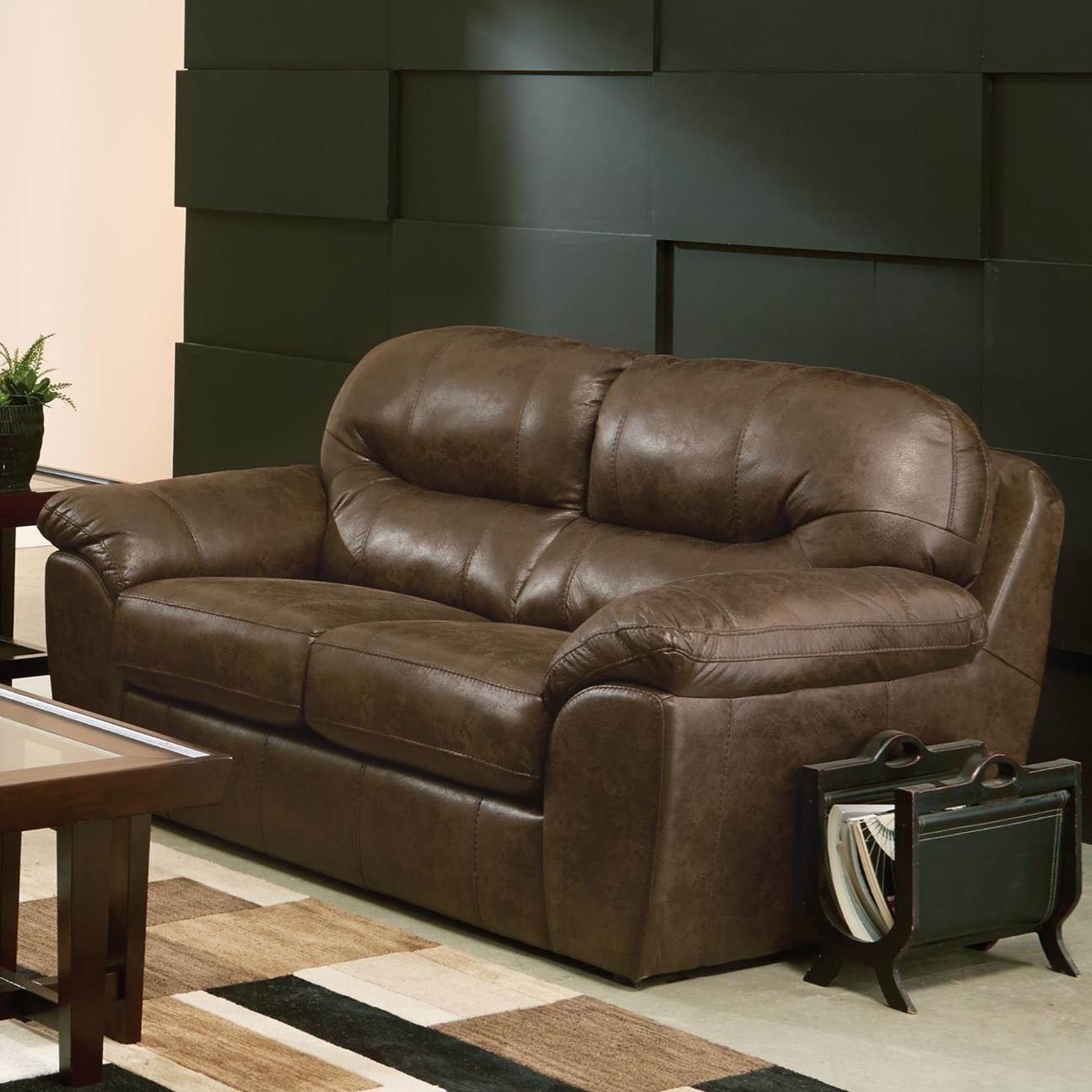 Jackson Furniture Bradshaw 4530 02 Loveseat With Pillow Arms Zak S Warehouse Clearance Center Love Seats
