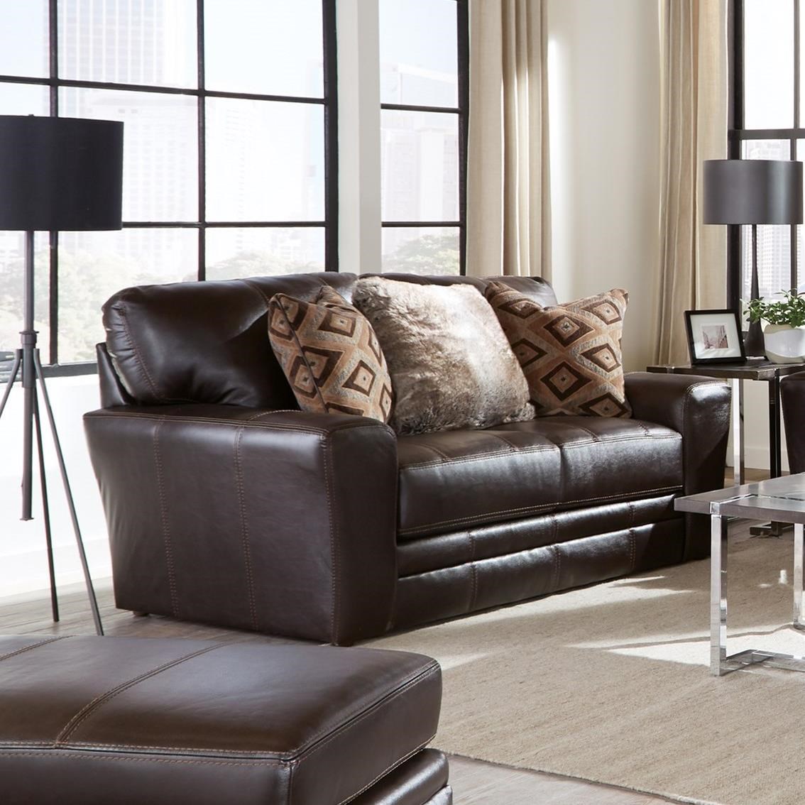 Jackson Furniture Denali Leather Loveseat Suburban Furniture