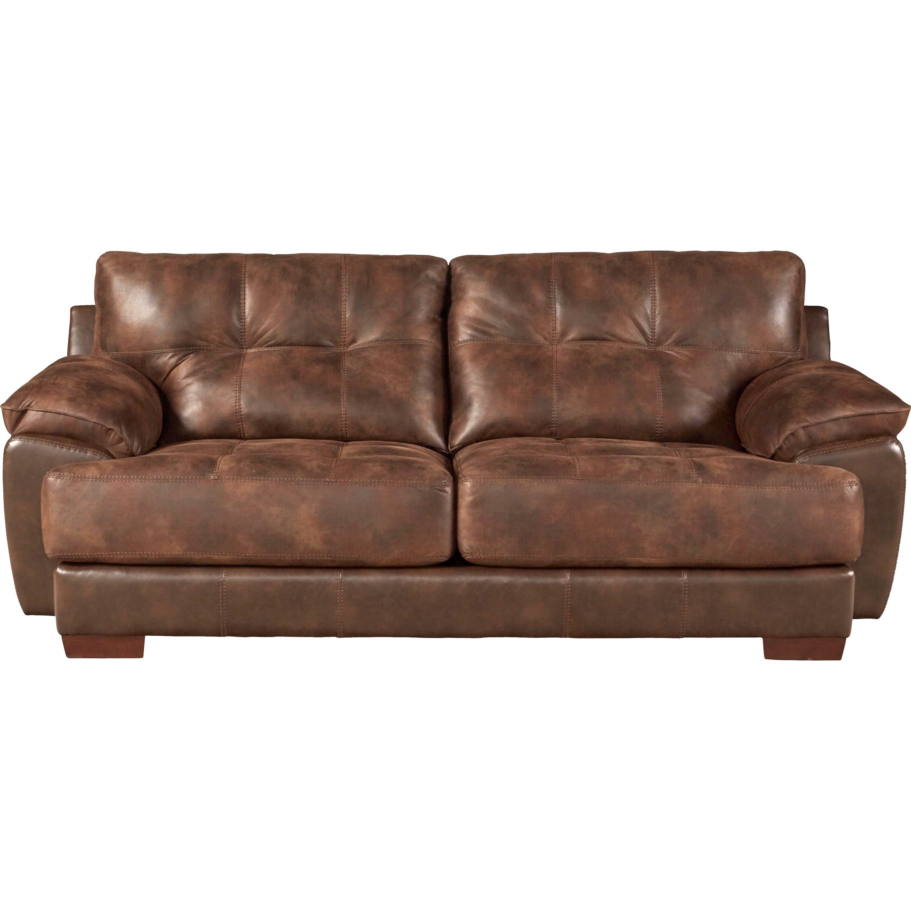 Jackson Furniture Drummond Two Seat Sofa With Exposed Wood Feet