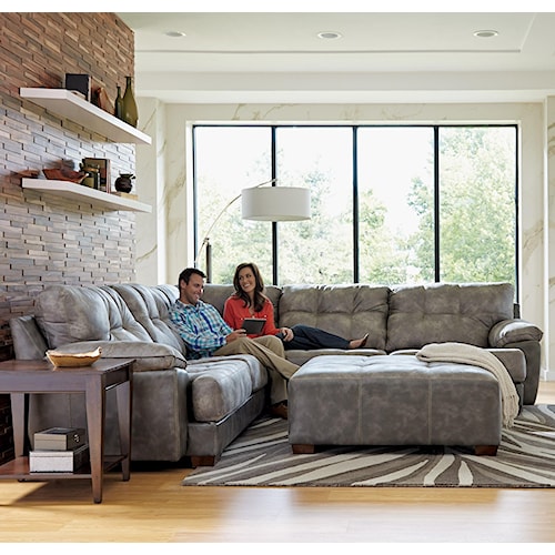 Jackson Furniture Drummond Sectional Sofa With 4 Seats Lindy S Jackson Furniture Drummond Sectional Sofa With 4 Seats