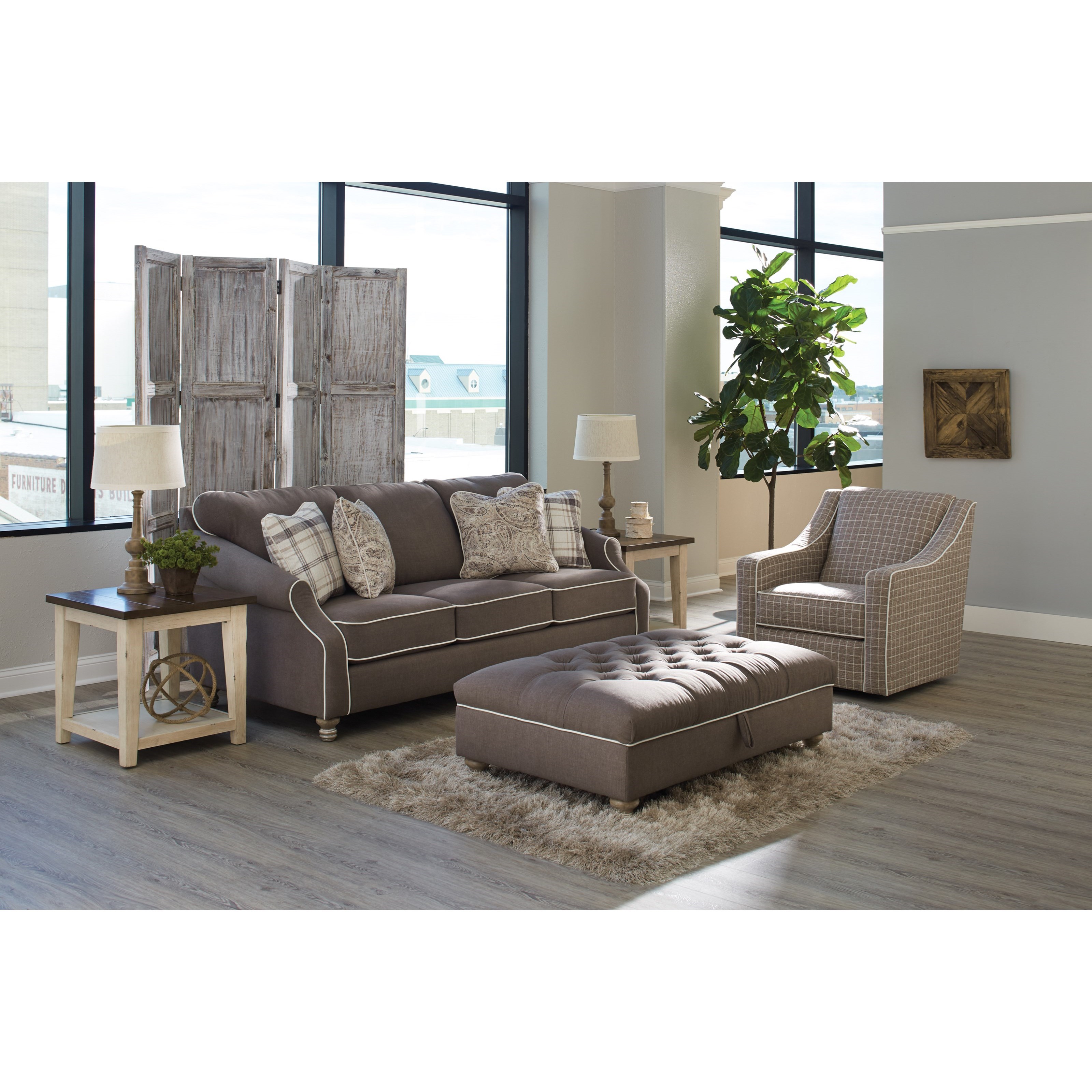 essex glider and ottoman
